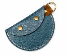 Flower Coin snap purse with D-Ring