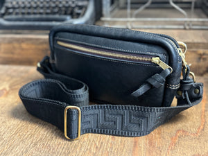 *Limited* Black Giddy-Up with Corfu Black Strap