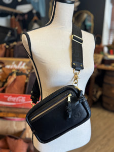*Limited* Black Giddy-Up with Corfu Black Strap