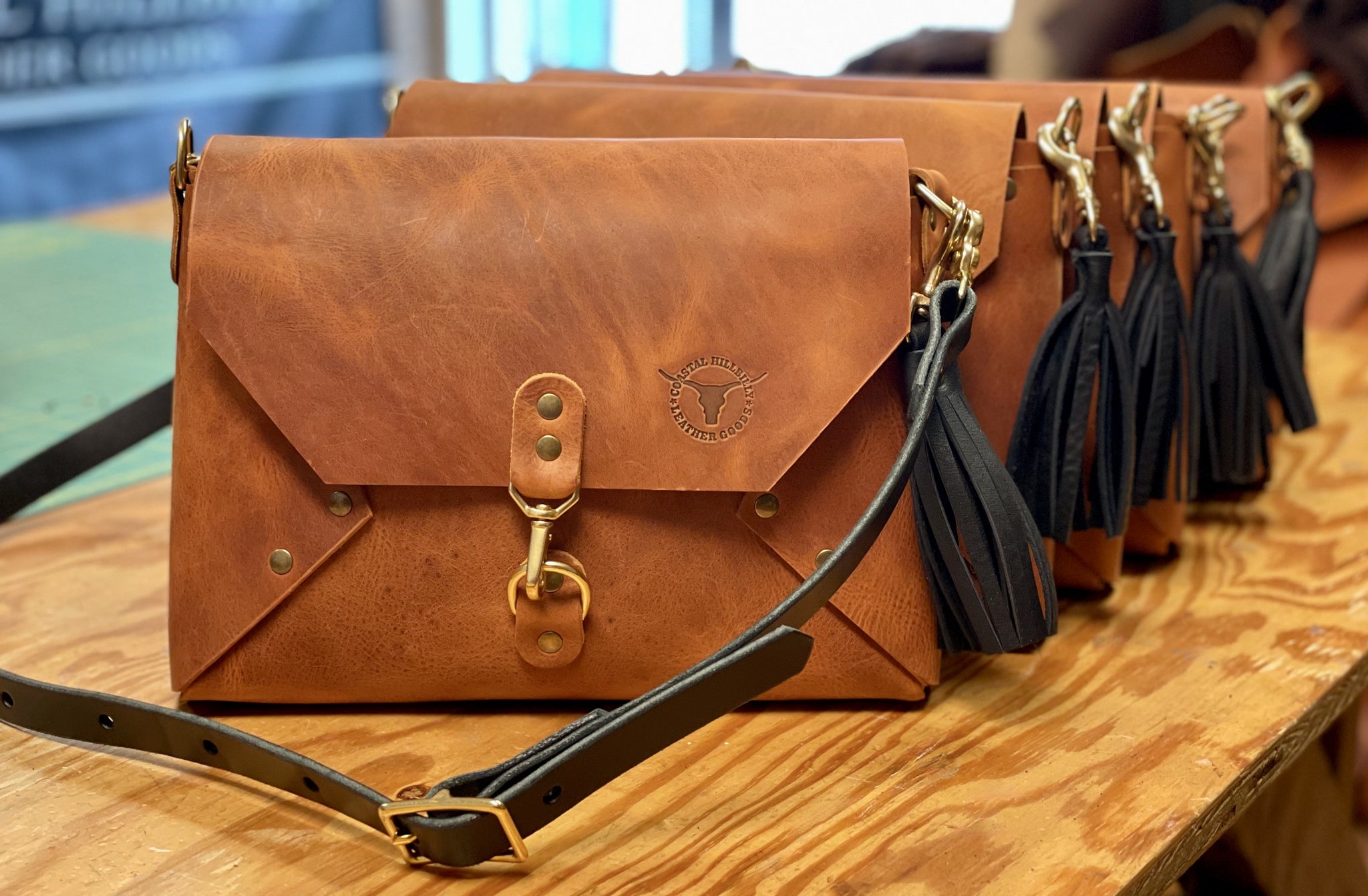 leather envelope crossbody