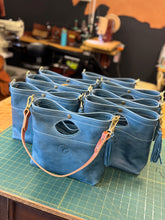 *Limited* High Noon Snatch Bag in Blue, September Pink and Deep into the Woods Green
