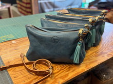 *Limited* "Blue, September Pink," and "Deep into the Woods Green,"  Large Cross-body