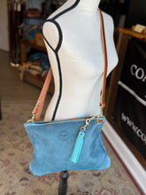*Limited* "Blue, September Pink," and "Deep into the Woods Green,"  Large Cross-body
